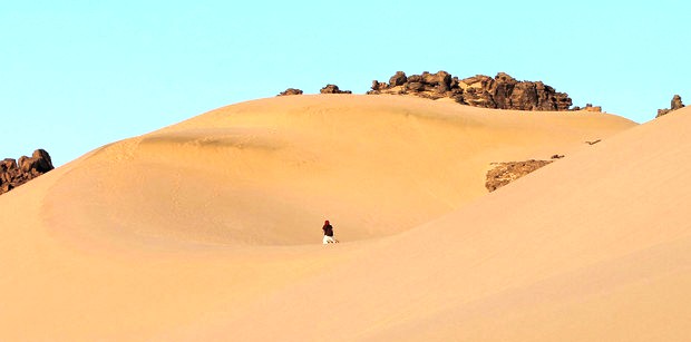 Arrivée à Tahaggart-الوصول الى تهاقرت