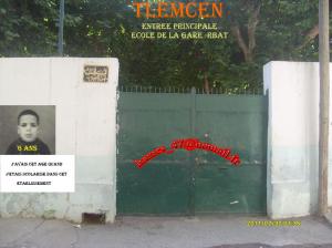 TLEMCEN  --ECOLE DE LA GARE-RBAT