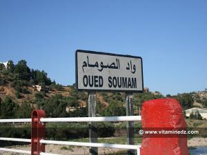 Oued Soummam passant par la ville de Sidi Aich