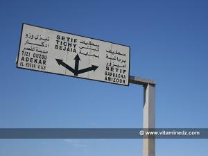 En direction de Bejaia