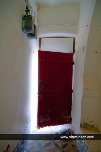 Porte d'une maison situé au derbe Sidi Bouabdallah