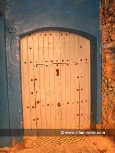 Vieille porte d'une maison tlemcenienne