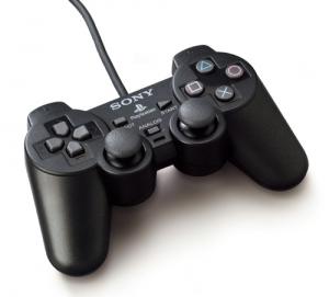 Sony manette analogique vibrante noire pour PlayStation 2