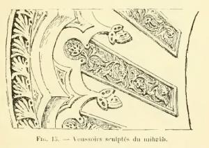 Fresques et décors à l'intérieur de la grande mosquée de Tlemcen