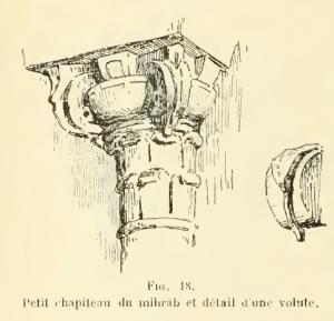 Fresques et décors à l'intérieur de la grande mosquée de Tlemcen