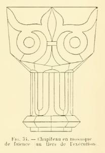 Fresques et décors à l'intérieur de la mosquée de Sidi Bel Hassen