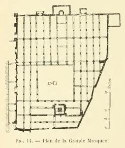 Plan de la grande mosquée