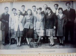 Prof de l’école indigène tiaret