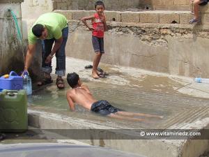 Image insolite cet été à Beni Boublene