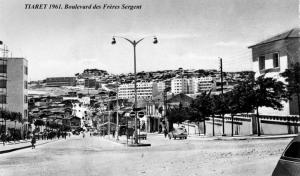 ANCIENNE TIARET BVD DES FRERES SERGENT 1961