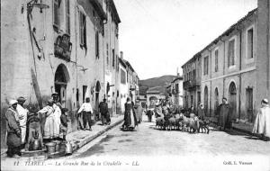ANCIENNE TIARET LA RUE DE LA CITADELLE