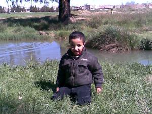 Sur la rive de Oued meskiana