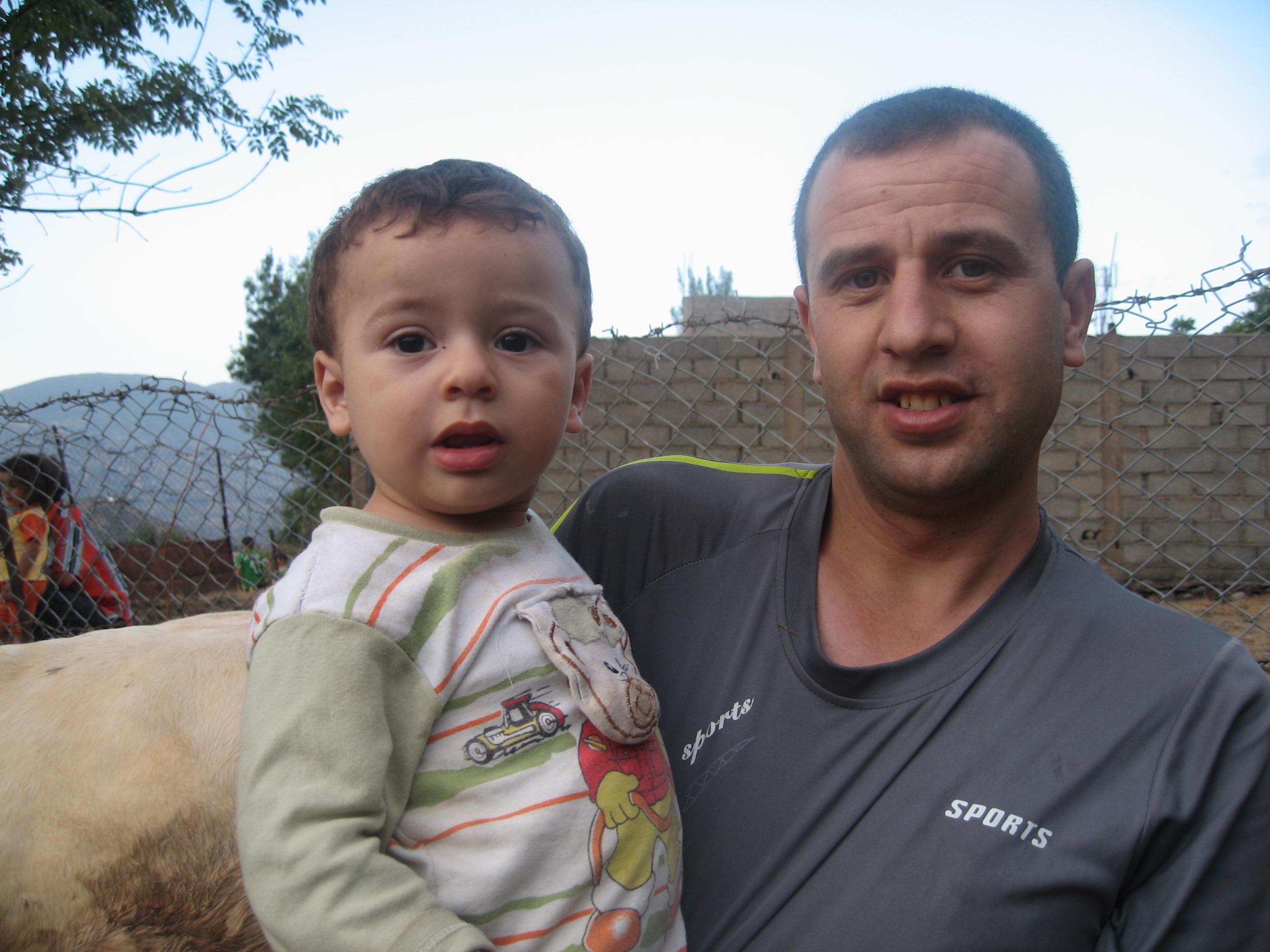Fayçal et son fils ahmed