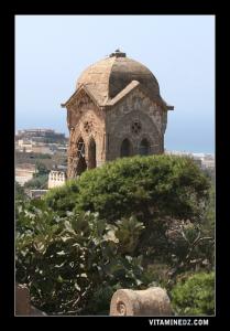Le clocher de l'ancienne Eglise de Mazagran