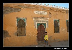 Ancienne école coranique à l'ancien quartier de Tebbana