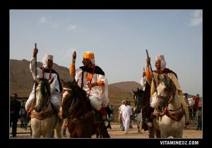 Waada de Sidi Yahia, les cavaliers goumiers.