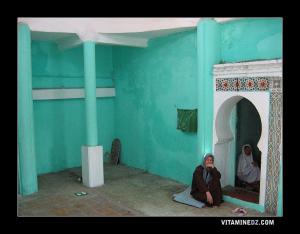 L'interieur du marabout de Sidi Said