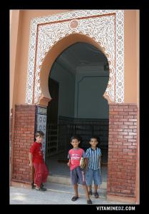 Elèves de l'école coranique de la zaouia El Alawia