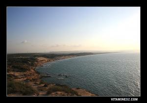 Plage de Sidi Mansour El Bahri sur la cote Ouest de Mostaganem
