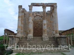 Temple de Septime sévère - Cuicul -