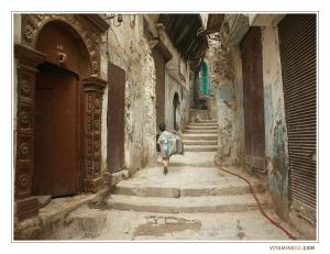 Dans les ruelles de la Casbah