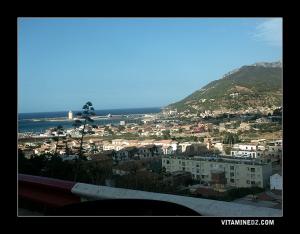La ville et le port de Tenes