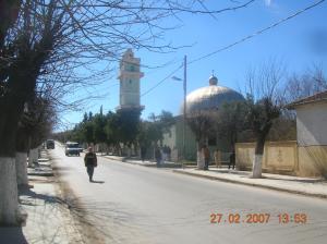 Route principale du village