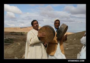 Meddahs à la waada de Sidi Mhamed Benouda