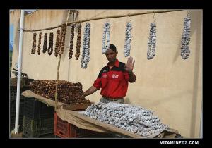 Vendeur de Figues assèchées