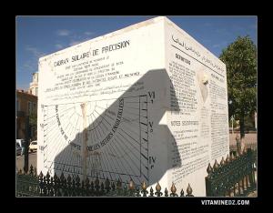 Cadran solaire de précision