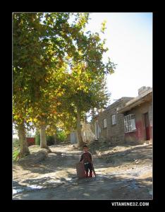 Un enfant de la commune de Ouled Mimoun