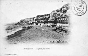 Les  Bains militaires  et la  Sirène