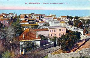 Avenue Raynal, Le plateau et l'école au début du XX° siècle