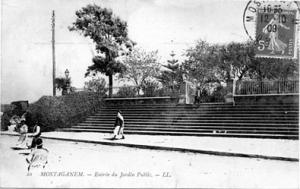 Entrée du Jardin public
