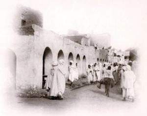 Une rue de Biskra - Jean Geiser