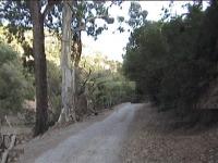 La route du ravin de la Vierge