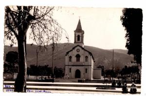 BOUSFER ANNEES 50 L'EGLISE ST ANNE ET SA PLACE