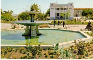 Mascara, place Ben Badis et la poste 1988