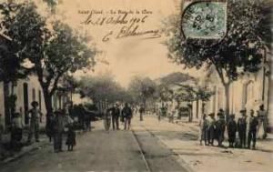 La rue de la gare 1906