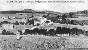 Tiaret 1890, les premières maisons.