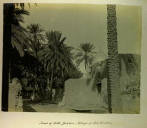 Vieux Biskra La tombe de Sidi Lahsen 1904