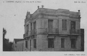 La maison du Maire en 1920 (cpa Bernard Robert)