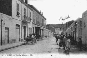 Arzeu, la rue d'Izly