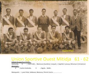 Mouzaia, La dernière équipe de l'U. S. O. M