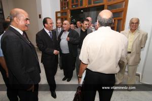 Le responsable du bureau executif avec les officiels de Bejaia a Tlemcen