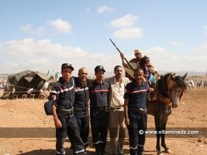 Protection civile à la waada d'El Gor, Sebdou, Tlemcen