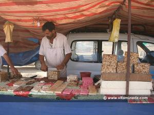 Confiseries, Nougas à la waada de Sidi Abdelli