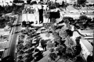 بلدية سعيدة نظرة من الطائرة