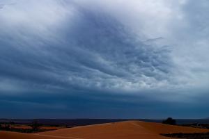 Is the rain coming ?