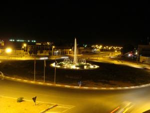 Fontaine rond-point d'El M'kam à Laghouat.